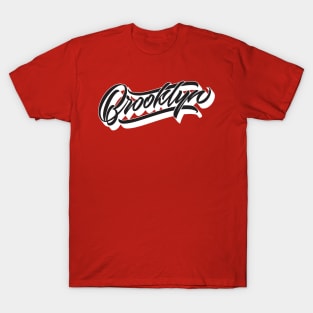 Brooklyn hand made original lettering T-Shirt